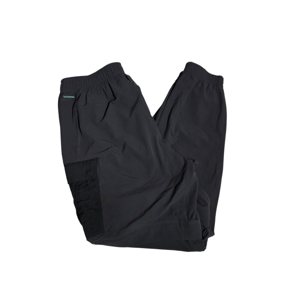 Lululemon Womens Small Black Cargo Utility Pants Zip Cuff Athletic Jogger BH - Picture 6 of 10